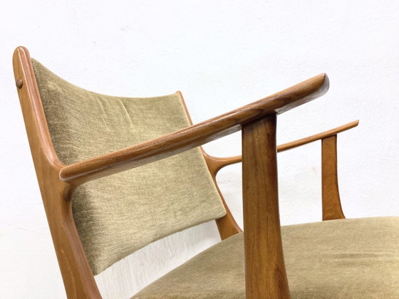 Image 1 of 2 Danish teak armchairs Design Johannes Anderson For Uldum Møbler