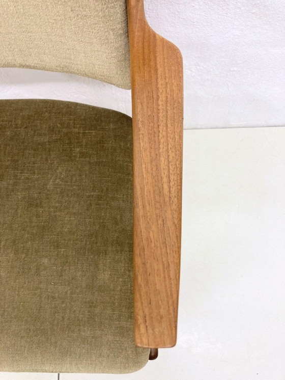 Image 1 of 2 Danish teak armchairs Design Johannes Anderson For Uldum Møbler