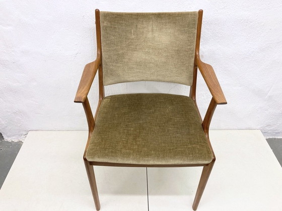 Image 1 of 2 Danish teak armchairs Design Johannes Anderson For Uldum Møbler