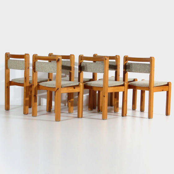 Image 1 of 6 Danish vintage design chairs from Thorsø Møbelfabrik