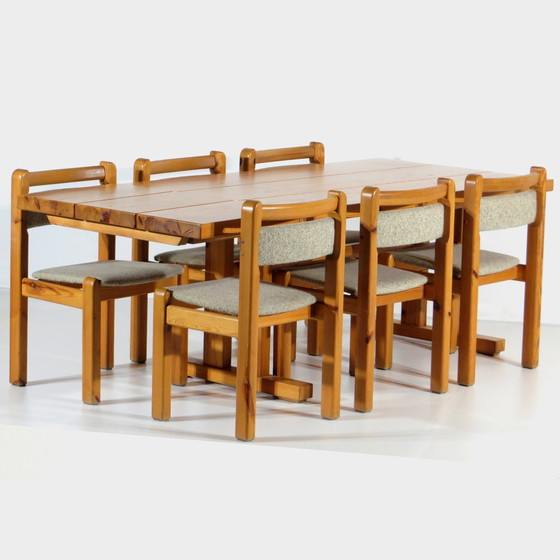 Image 1 of 6 Danish vintage design chairs from Thorsø Møbelfabrik