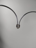 1 x Dijkstra doble arco. Lámpara de pared. 