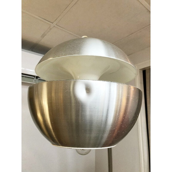 Image 1 of Vintage "gushing fountain" arc floor lamp, 1970