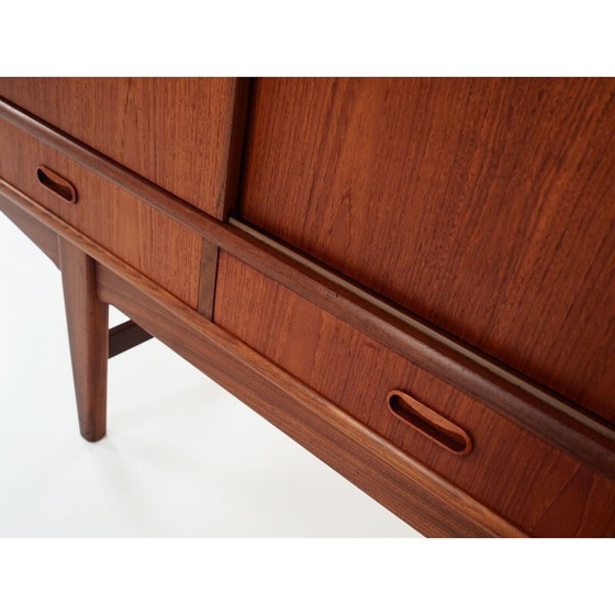 Image 1 of Credenza alta vintage in teak, Danimarca 1980