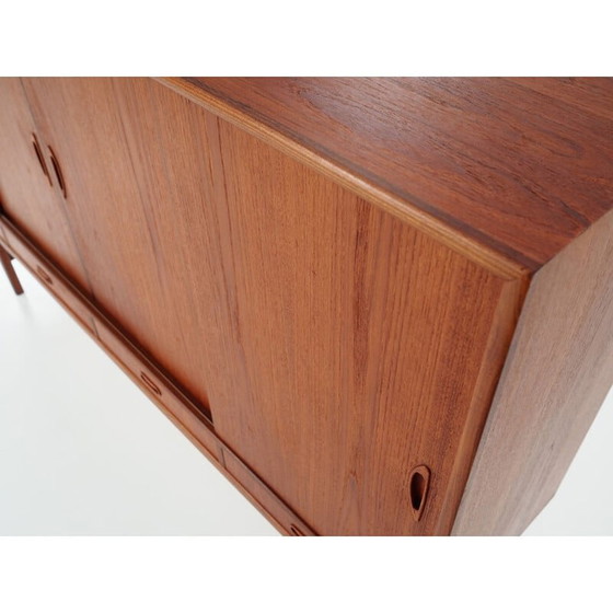 Image 1 of Credenza alta vintage in teak, Danimarca 1980