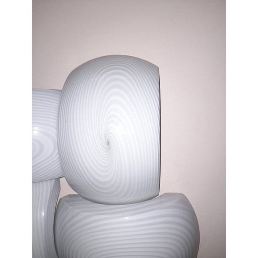 Vintage Murano glass ceiling lamp by Venini