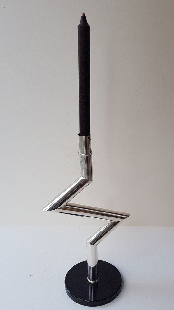 Image 1 of Portacandele vintage placcato argento di Wilkens