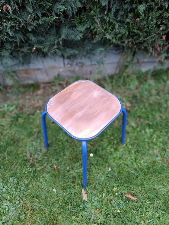 Image 1 of Low Industrial Stool