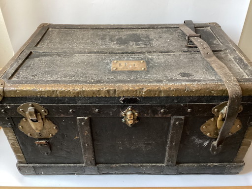 Arthur Eymann Antique Travel Suitcase