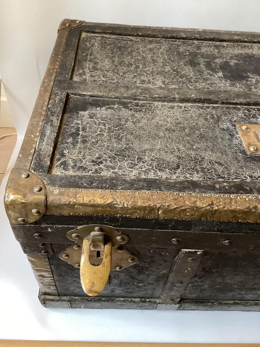 Arthur Eymann Antique Travel Suitcase