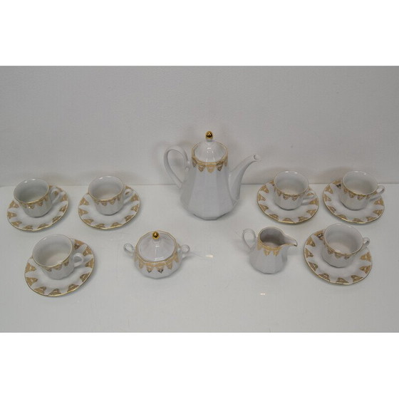 Image 1 of Set of vintage porcelain tea set by company Epiag D.F., Czechoslovakia 1960s