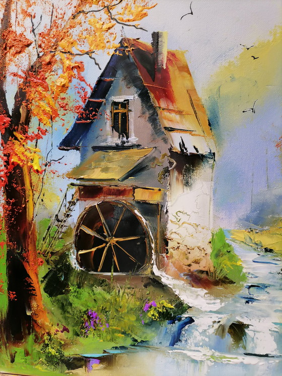 Image 1 of Alfred Aniol "Watermill"