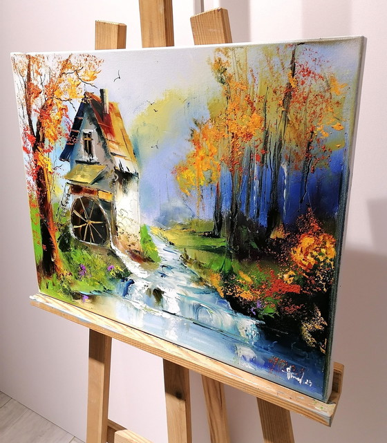 Image 1 of Alfred Aniol "Watermill"