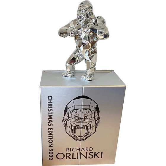 Image 1 of Vintage silver King Kong by Richard Orlinski, 2022