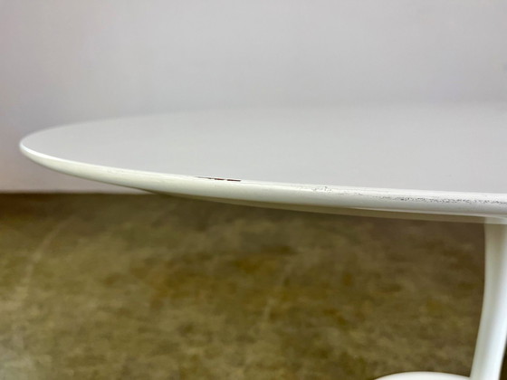 Image 1 of Knoll international Saarinen Tulip oval coffee table side table