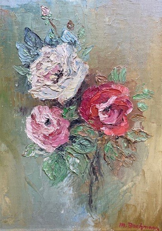 Image 1 of Three Roses, Mark Buchmann (1922-2007)