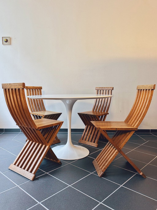 4x Tomasa Chair By Simon Gavina