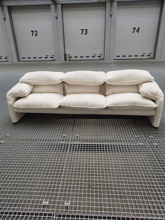 Image 1 of Cassina Maralunga 40 3 Seater Sofa Reupholstered