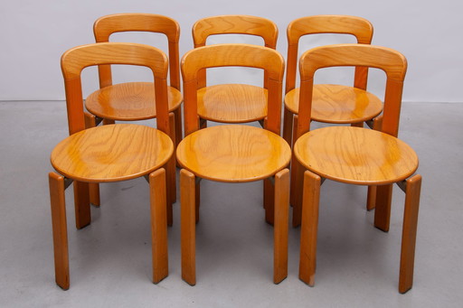 Bruno Rey Stacking Chairs Designed By Kush & Co, Germany, 1971, Model 3300