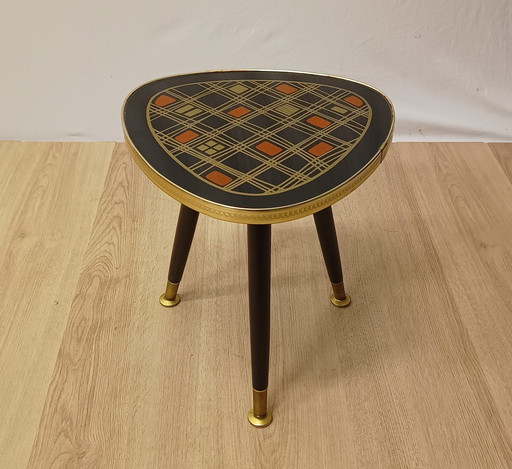 Fifties Plant Table With Glass Plate