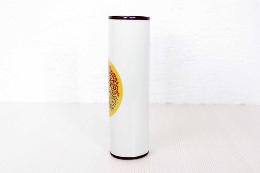 Vase vintage en céramique "4 saisons"