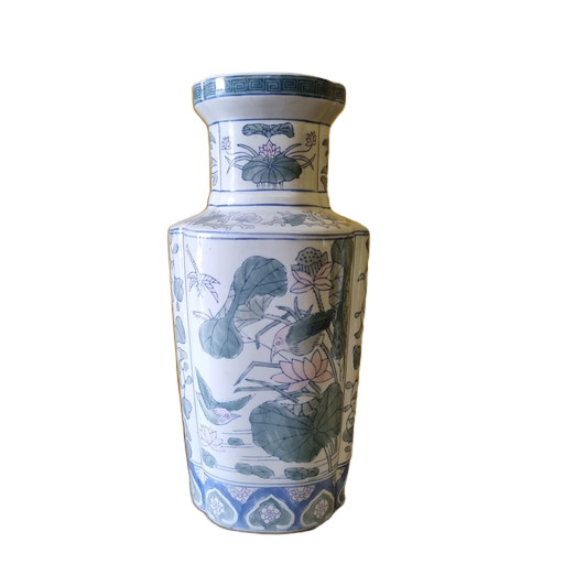 Vase chinois en céramique 1960