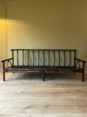 Vintage manou rattan bamboo 3 seat lounge sofa from the 60s