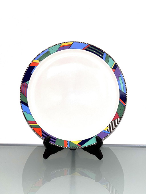 Set Of Five Vintage Rosenthal Germany Metropol Dinner Plates