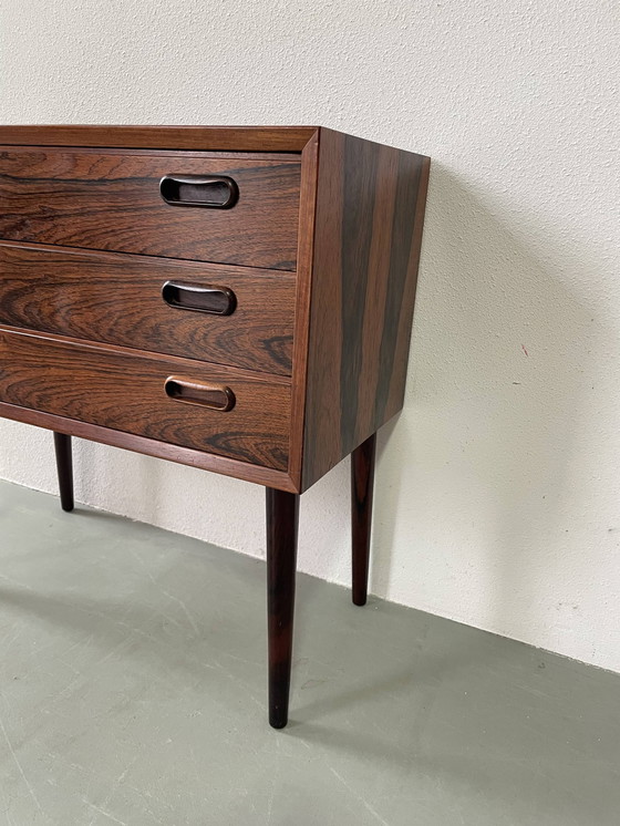 Image 1 of Danish chest of drawers rosewood