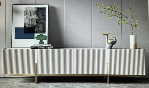 Homary Grovyn 2.2 Meter Minimalistic Luxury Tv Cabinet