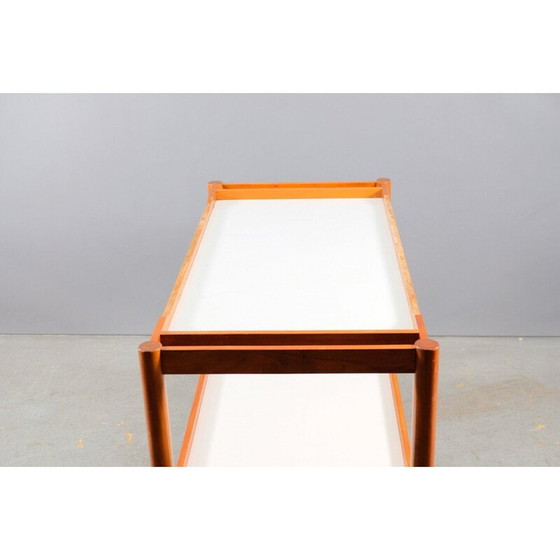 Image 1 of Vintage teak wood serving cart, Germany