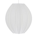 Lámpara colgante Koch #1 de diseño suizo blanca