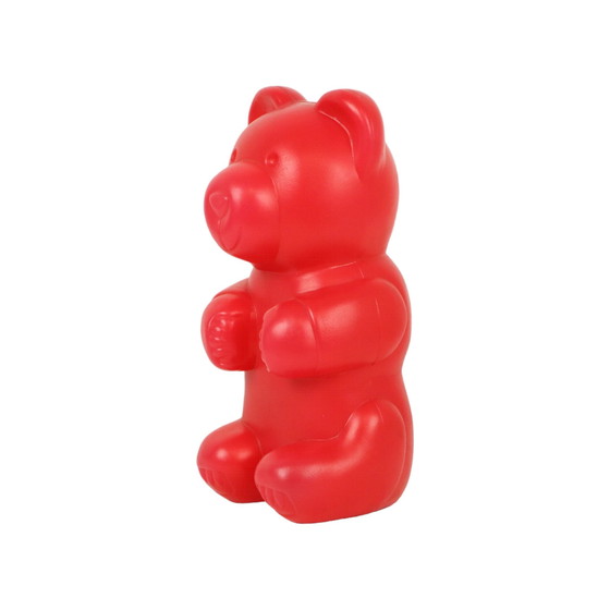 Image 1 of Lampe Gummi Bear Rouge Messow Years 90s Vintage Pop Art Lampe de nuit 31cm