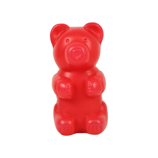 Lampe Gummi Bear Rouge Messow Years 90s Vintage Pop Art Lampe de nuit 31cm