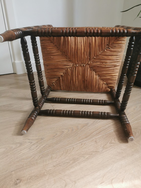 Image 1 of Vintage Bobbin armchair 1920s