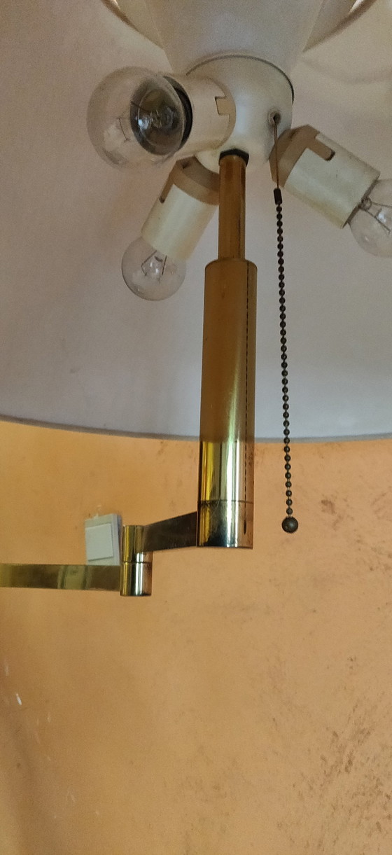 Image 1 of Vintage Brass Floor Lamp