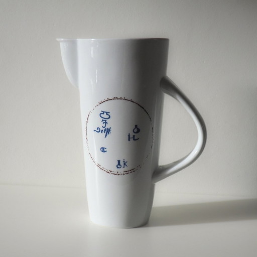 Contemporary Royal Delft Porceleyne Fles Pitcher