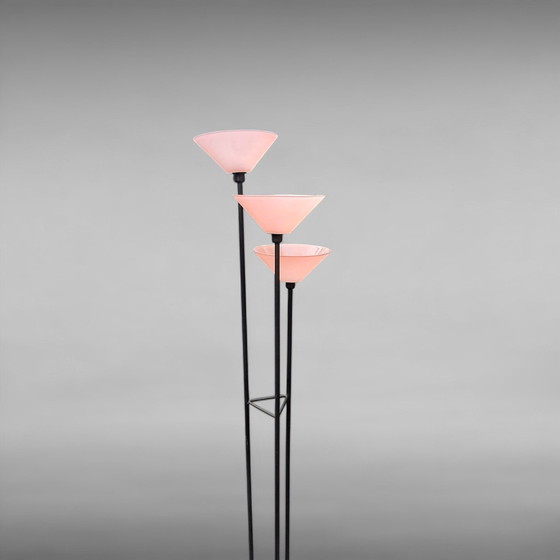 Image 1 of Lampada da terra con illuminazione dal design olandese postmoderno H 184 cm 