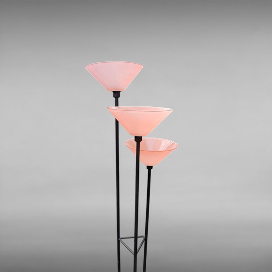 Image 1 of Lampada da terra con illuminazione dal design olandese postmoderno H 184 cm 