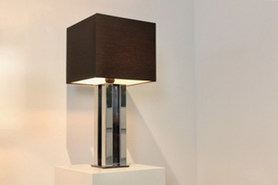 Image 1 of Chrome Mid-century Boulanger Table Lamps