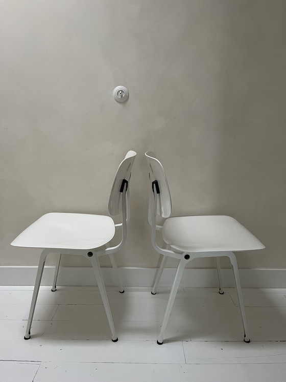 Image 1 of Ahrend Revolt White Set Of 2X Chairs