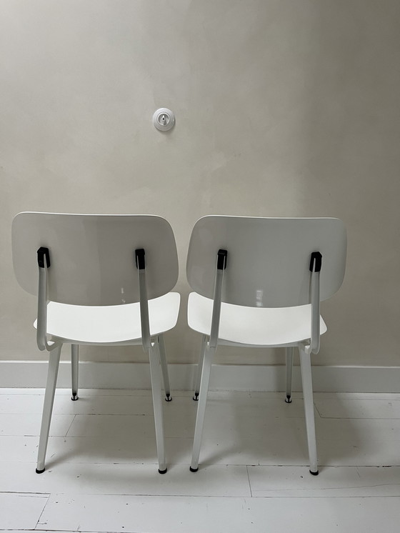 Image 1 of Ahrend Revolt White Set Of 2X Chairs