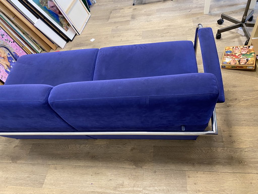 Leolux 2 seater Scylla blue