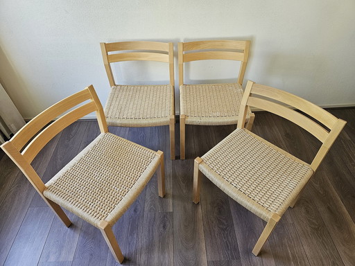 4x Chaise de salle à manger Möller