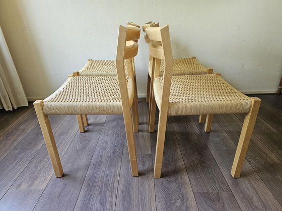 Image 1 of 4x Chaise de salle à manger Möller