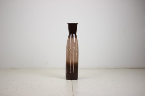 Image 1 of Raro vaso in ceramica "Keramo Praha", Cecoslovacchia, anni '70.