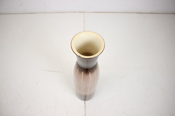 Image 1 of Raro vaso in ceramica "Keramo Praha", Cecoslovacchia, anni '70.