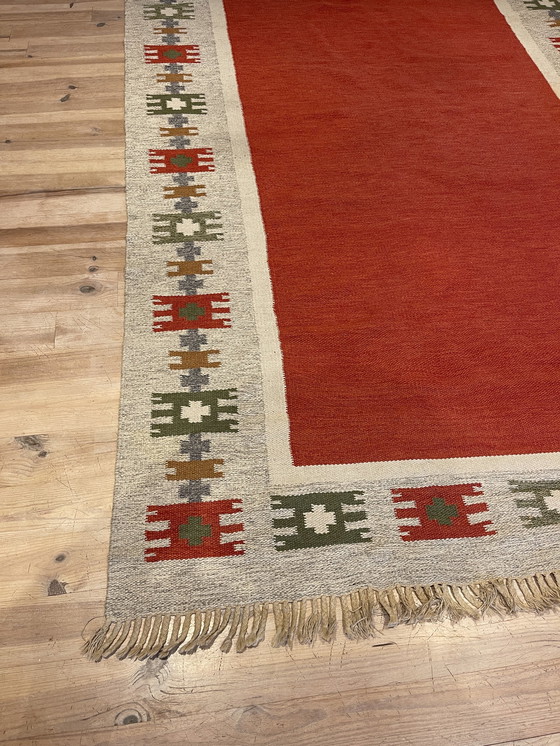 Image 1 of Mid-century Design handwoven kilim