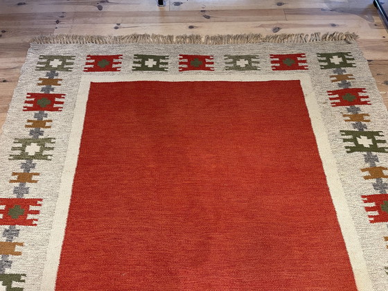 Image 1 of Mid-century Design handwoven kilim