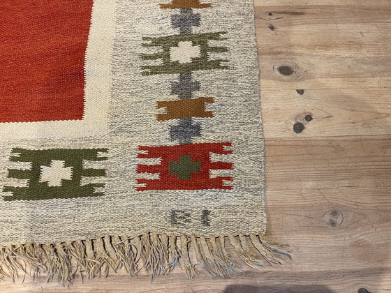 Image 1 of Mid-century Design handwoven kilim